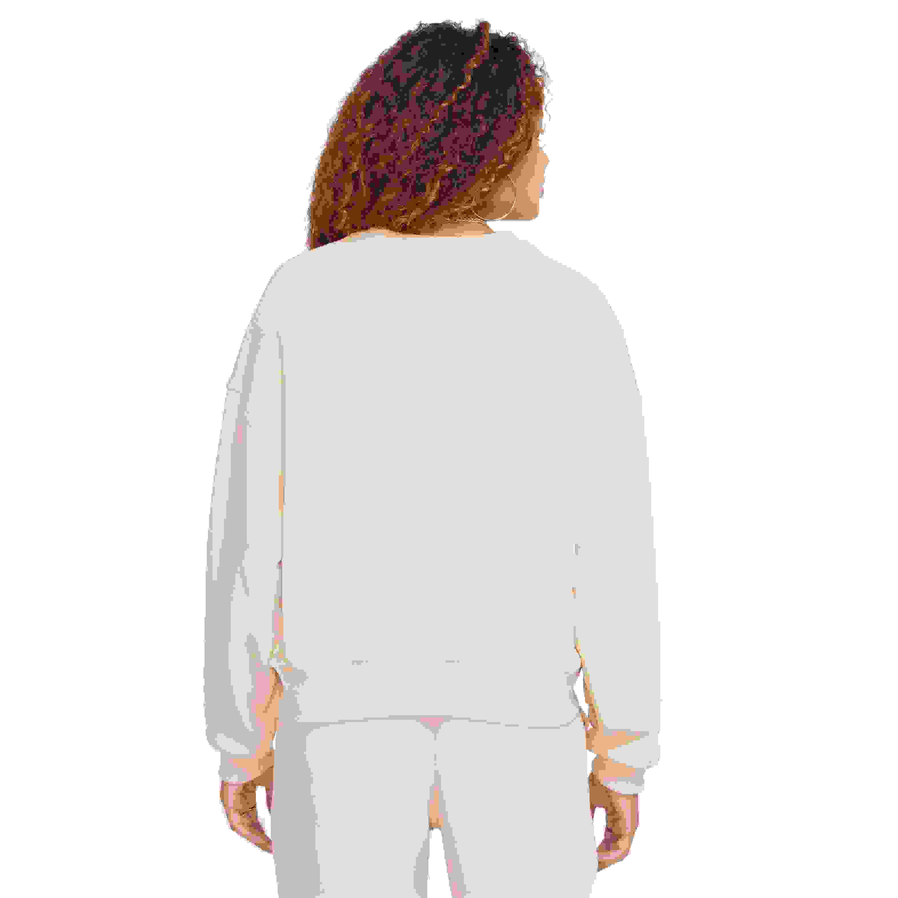 Nike Sportswear Club Fleece Boxy Crew-Neck Big Girls' Sweatshirt